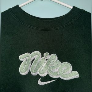 Hand-embroidered Nike Crewneck!